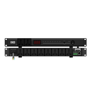 8路网络电源时序器（1U) ZR-3205